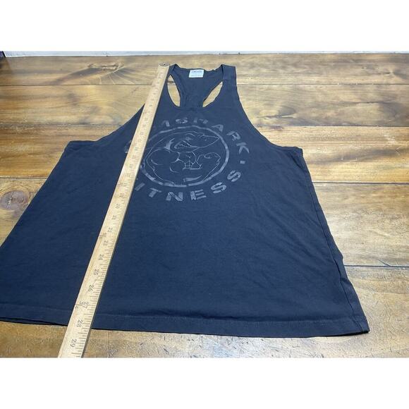 GymShark Legacy Stringer Tank Top Men Large Black Sleeveless Muscle - Picture 6 of 10